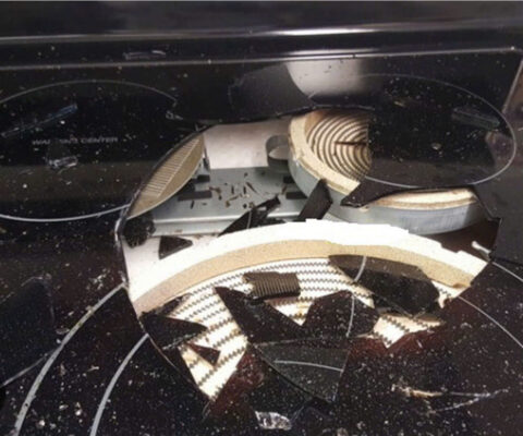 thay mặt kính bếp từ tại hạ long